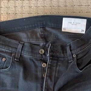 Black rag & bone jeans